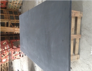 Natural Black Slate Slabs & Tiles, China Black Slate