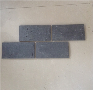 Natural Black Slate Slabs & Tiles, China Black Slate