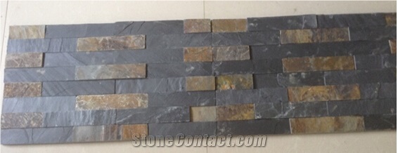 Natural Slate Stone, Black Slate Type Cultured Stone
