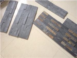 Natural Slate Stone, Black Slate Type Cultured Stone
