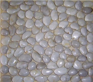 Pebbles on Mesh, Black Pebbles