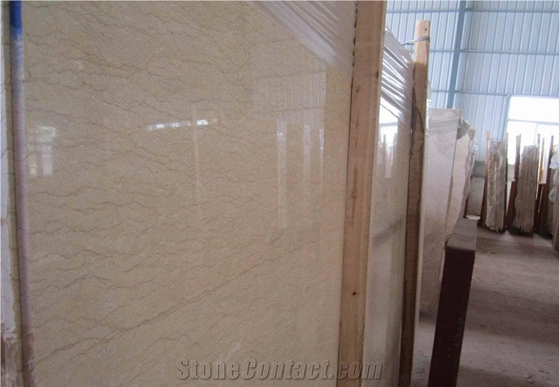 Silvia/Selvia/Sylvia Beige Marble Slabs and Tiles , Egyptian Beige/ Cream Marble Slab and Tile