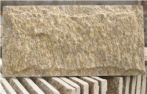 Tiger Skin Yellow Granite Mushroom Tiles, China Yellow Granite