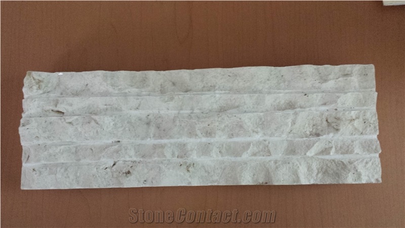 Serroteado Macedonia Stone - Maya Cream Limestone Wall Cladding Panels