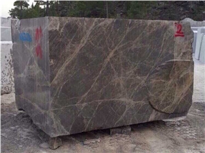 Dark Emperador Marble Block, Turkey Brown Marble