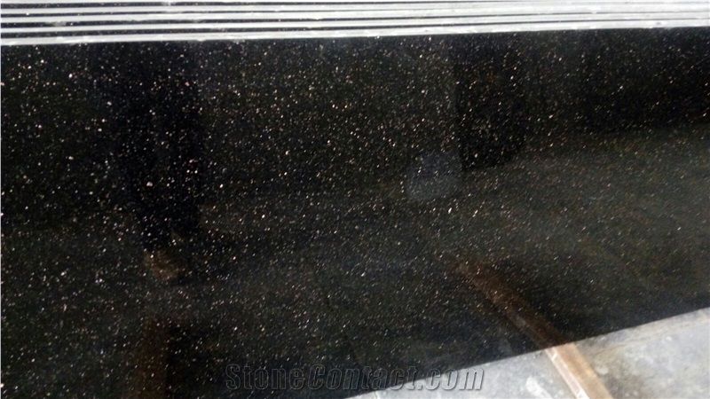Black Galaxy Granite Tiles & Slabs India, Black Galaxy Polished Granite Slabs