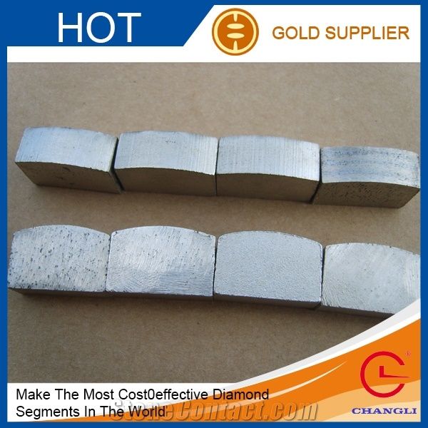 Diamond Segments for Granite, Marble, Sandstone, Block Cutting