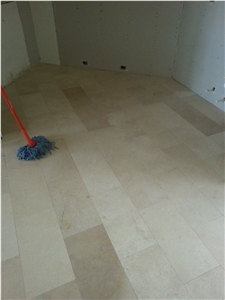24" X 24" Coral Stone - Ostra Shellstone Installation