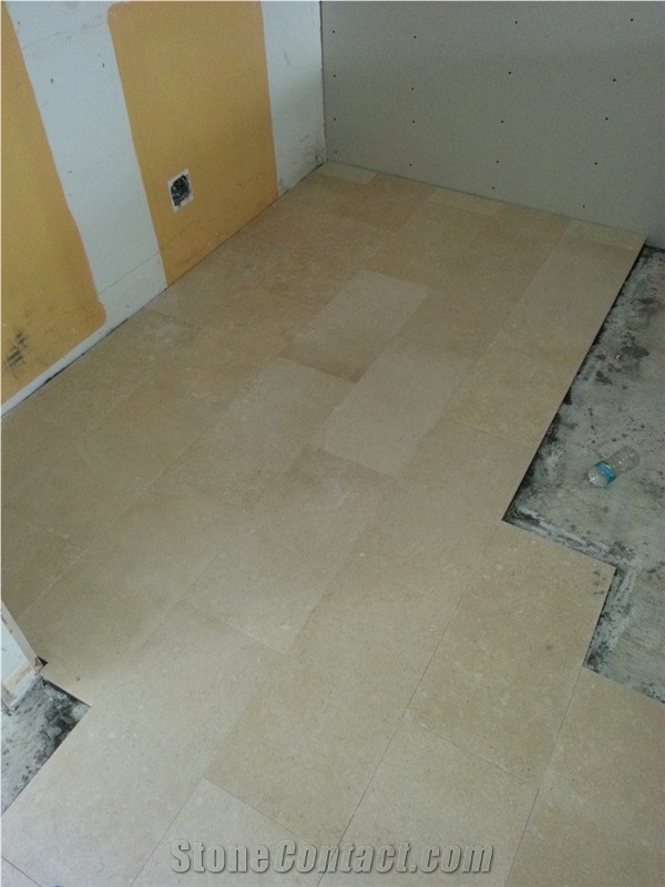 24" X 24" Coral Stone - Ostra Shellstone Installation