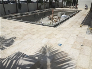 Hotel-Pool Deck Installation