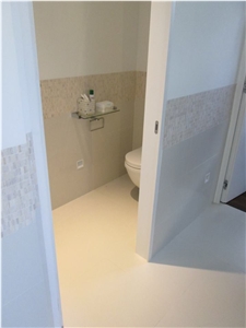 Quartz Stone Bathroom Installation