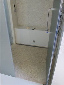 Quartz Stone Bathroom Installation