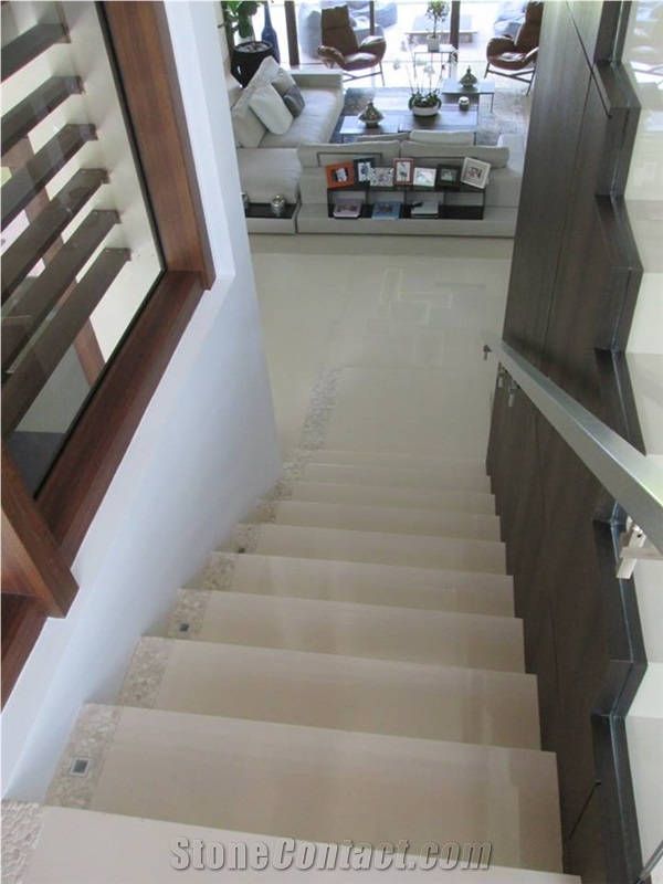 Quartz Stone Staircase