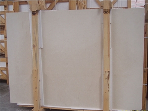 Crema Cloudy Limestone Slabs