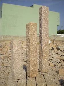 Red Binh Dinh Granite Palisade