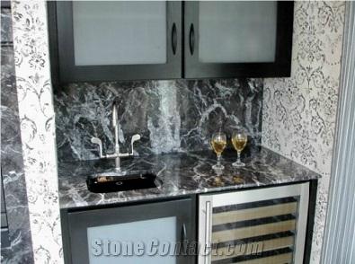 Grigio Carnico Marble Vanity Top