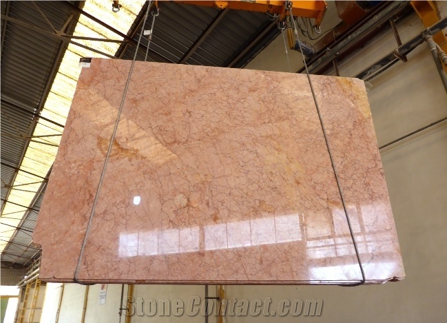 Rosa Valencia Marble Slabs, Tiles
