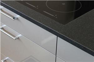 Brushed Nero Assoluto Kitchen Worktop