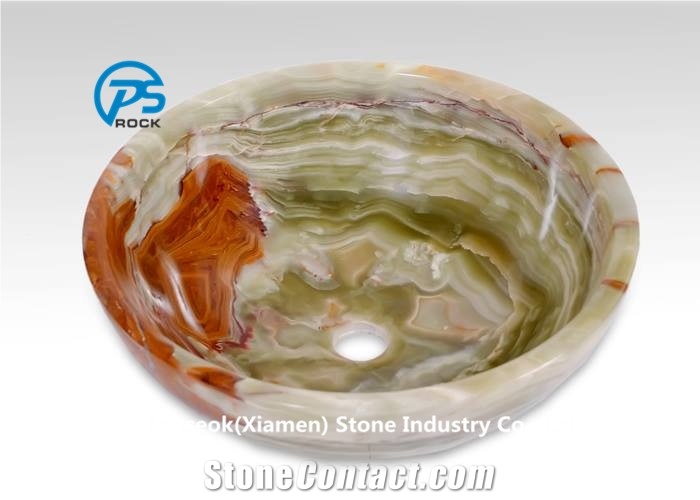 Green Onyx Sink & Basin, Onyx Sink & Basin