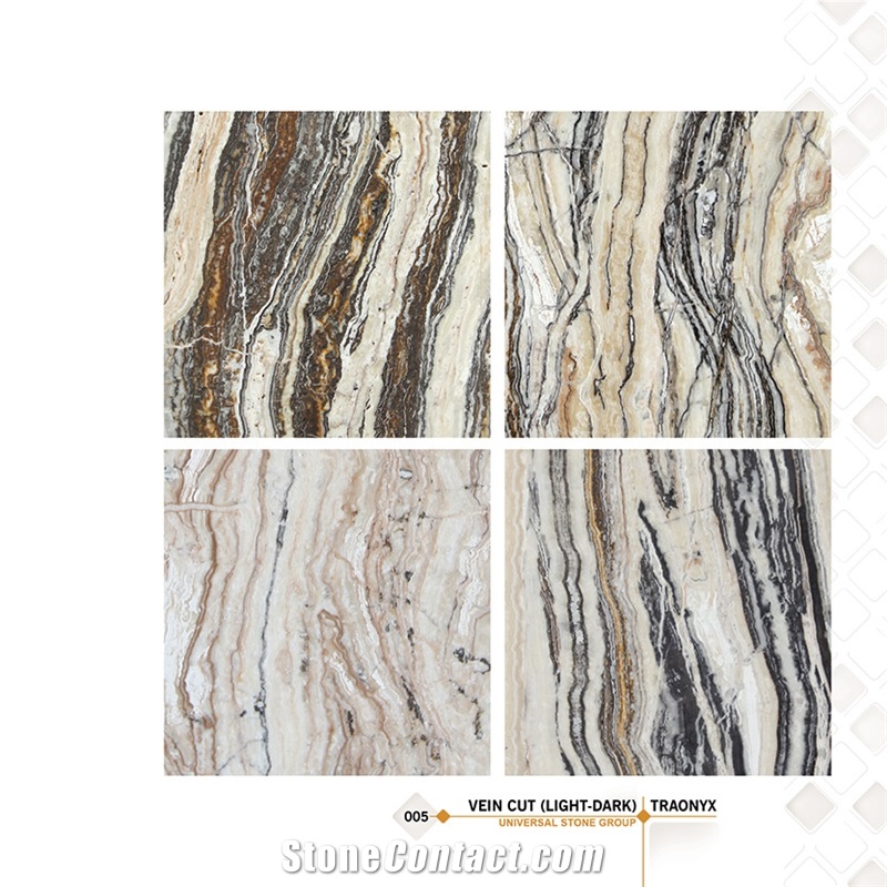 Traonyx, Brown Travertine Tiles & Slabs