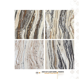 Traonyx, Brown Travertine Tiles & Slabs Traonyx, Brown Travertine Tiles & Slabs