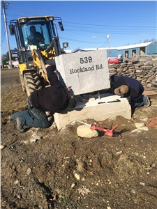 Englishmans Bay Granite Sign