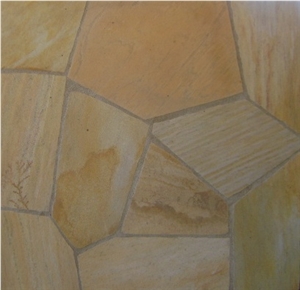 Brazilian Sao Tome Quartzite Irregular Flagstones