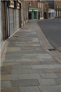 Pietra Di Luserna Stone Tiles, Grey Quartzite Tiles & Slabs Italy