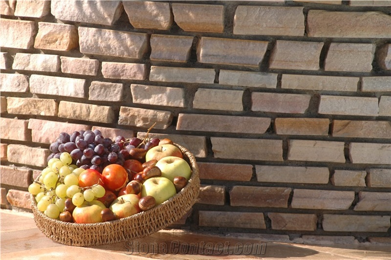 Strips Quartzite Wall Cladding