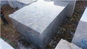 Silver Caramella Marble Blocks, Anatolian Silver Marble, Grey Marble Blocks Turkey