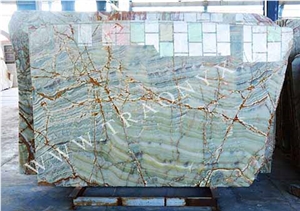 Green Wavy Onyx