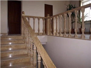 Ararat Classic Travertine Balustrades, Railings