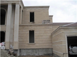 Armenia Beige Travertine Facade