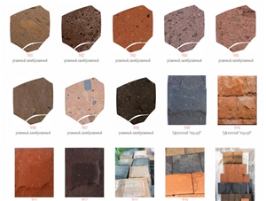Armenian Yerevan Tuff Stone