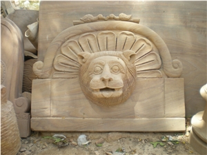 Rainbow & Teak Type, Yellow Sandstone Slabs