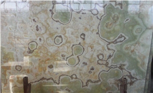 Light Green Onyx Tiles & Slabs Iran