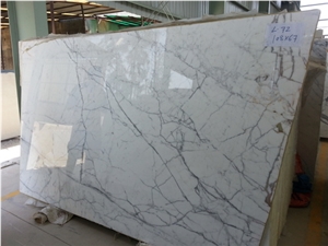 Indian Satwario Marble Slabs, Indian Statuario Marble