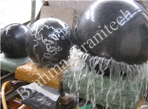 Stone Water Fountain, Granite Water Fountain