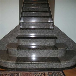 Stairs Made Of Granite Labrador Blue Pearl