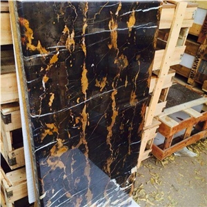 Black & Gold Marble 30x60x2 cm - H&P Marbles
