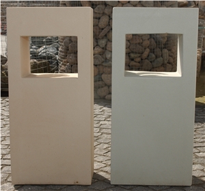 Sandstone Garden Lamps