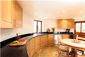 Black Galaxy Granite Kitchen Countertop
