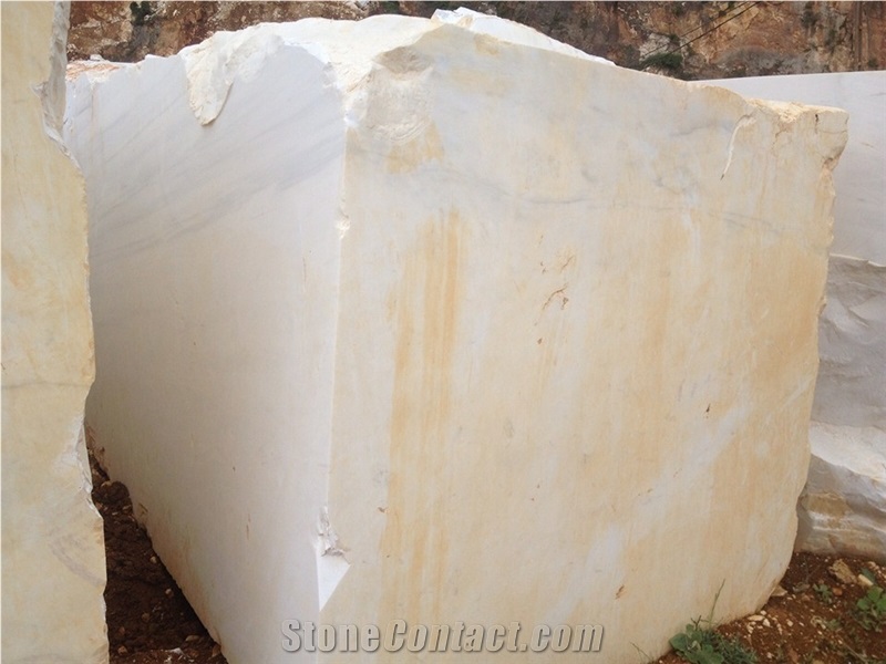 Marmara Dolomite Marble Block, Turkey White Marble