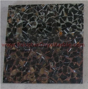 Black and Gold (Micahel Angelo) Mosaic Tiles