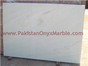 Cut to Size Afghan White Marble Slabs