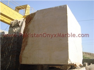 Verona Beige Marble Monolama Blocks Suitable for Countertops