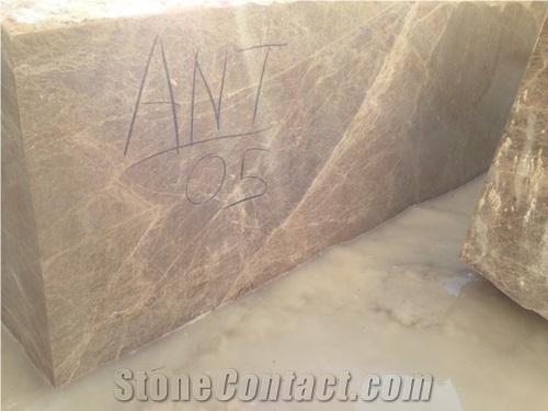 Light Emperador Marble Block