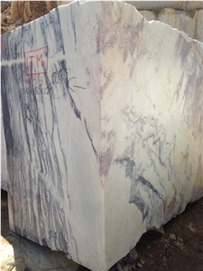 Milas Lilac Marble Blocks