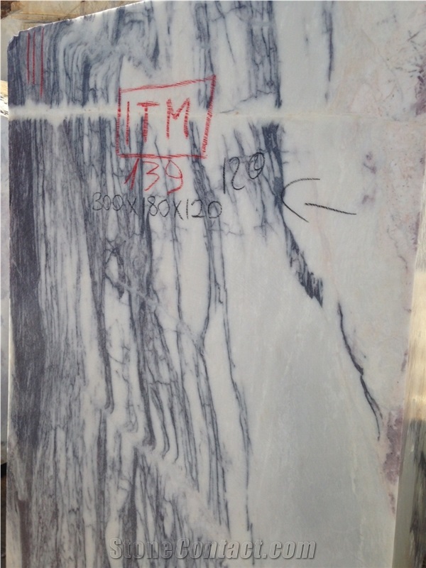 Milas Lilac Marble Blocks