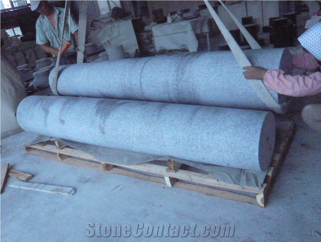 China Grey Granite Family Mausoleum, Cremation Columbarium, Cemetery Mausoleum Crypts, Mausoleum Design, G603 Grey Granite Cremation Columbarium